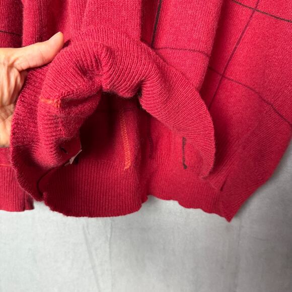 Tuttle Golf Collection 100% Cashmere Made in Scotland Crew neck Sweater Men's XL - Picture 6 of 16